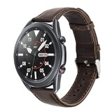 Strap-it Correa cuero Samsung Galaxy Watch 3 45mm (marrón oscuro) Strap-it Correa cuero Samsung Galaxy Watch 3 45mm (marrón oscuro)