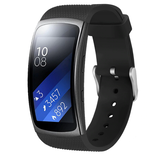 Strap-it Correa silicona Samsung Gear Fit 2 (Pro) (negra)
