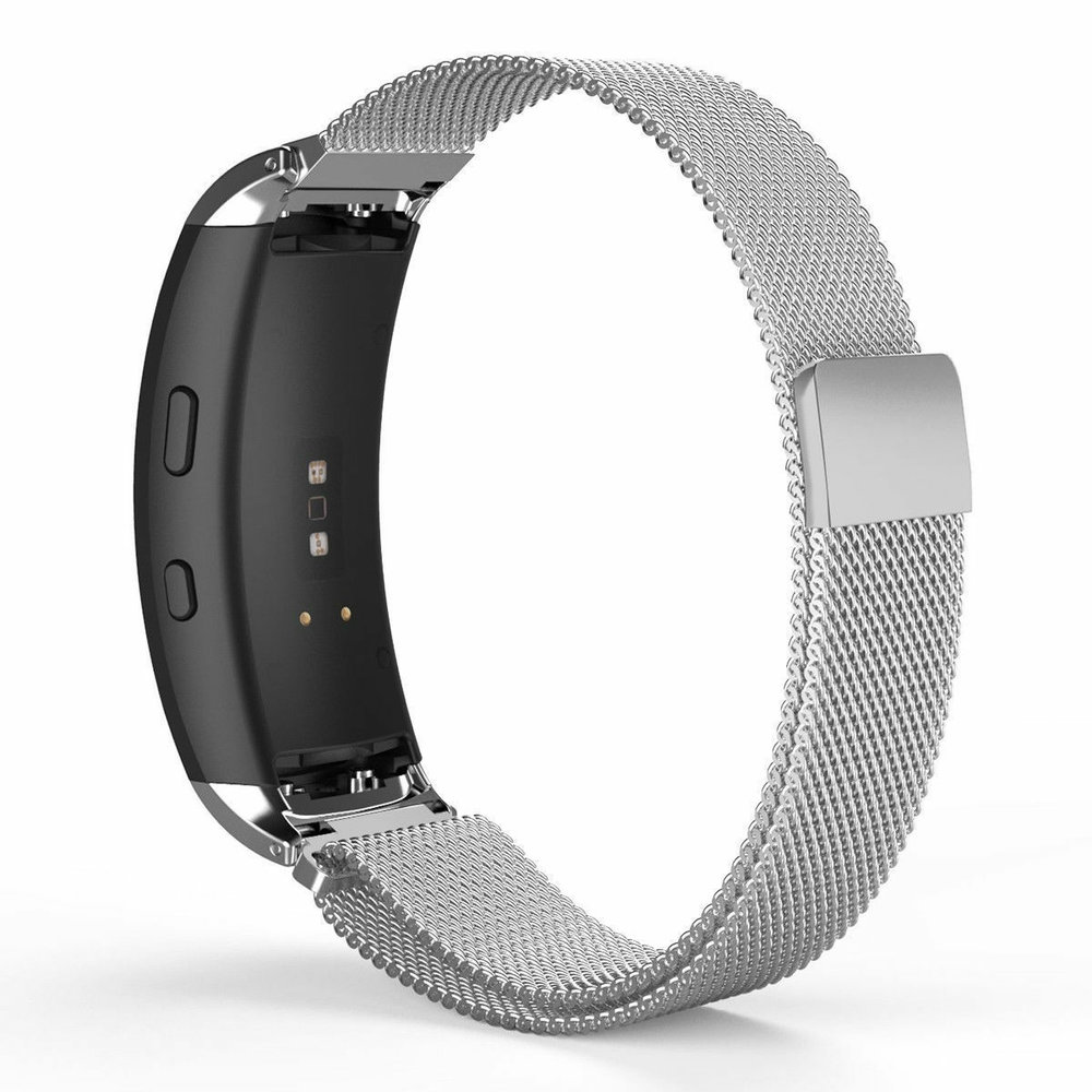 Strap-it Strap-it Correa milanese Samsung Gear Fit 2 (Pro) (plata) Strap-it Strap-it Correa milanese Samsung Gear Fit 2 (Pro) (plata)
