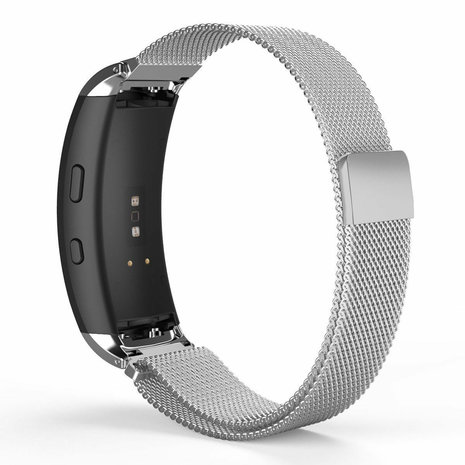 Strap-it Strap-it Correa milanese Samsung Gear Fit 2 (Pro) (plata) Strap-it Strap-it Correa milanese Samsung Gear Fit 2 (Pro) (plata)