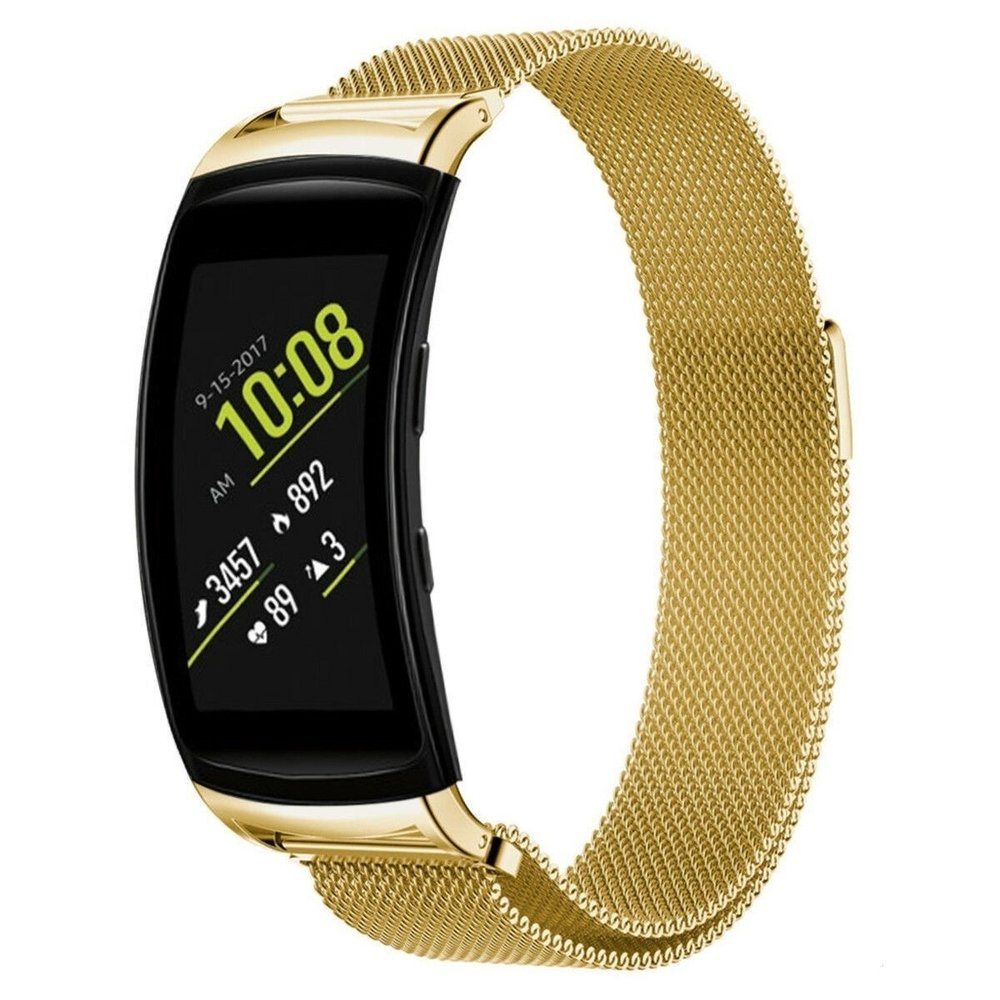 Strap-it Strap-it Correa milanese Samsung Gear Fit 2 (Pro) (oro) Strap-it Strap-it Correa milanese Samsung Gear Fit 2 (Pro) (oro)