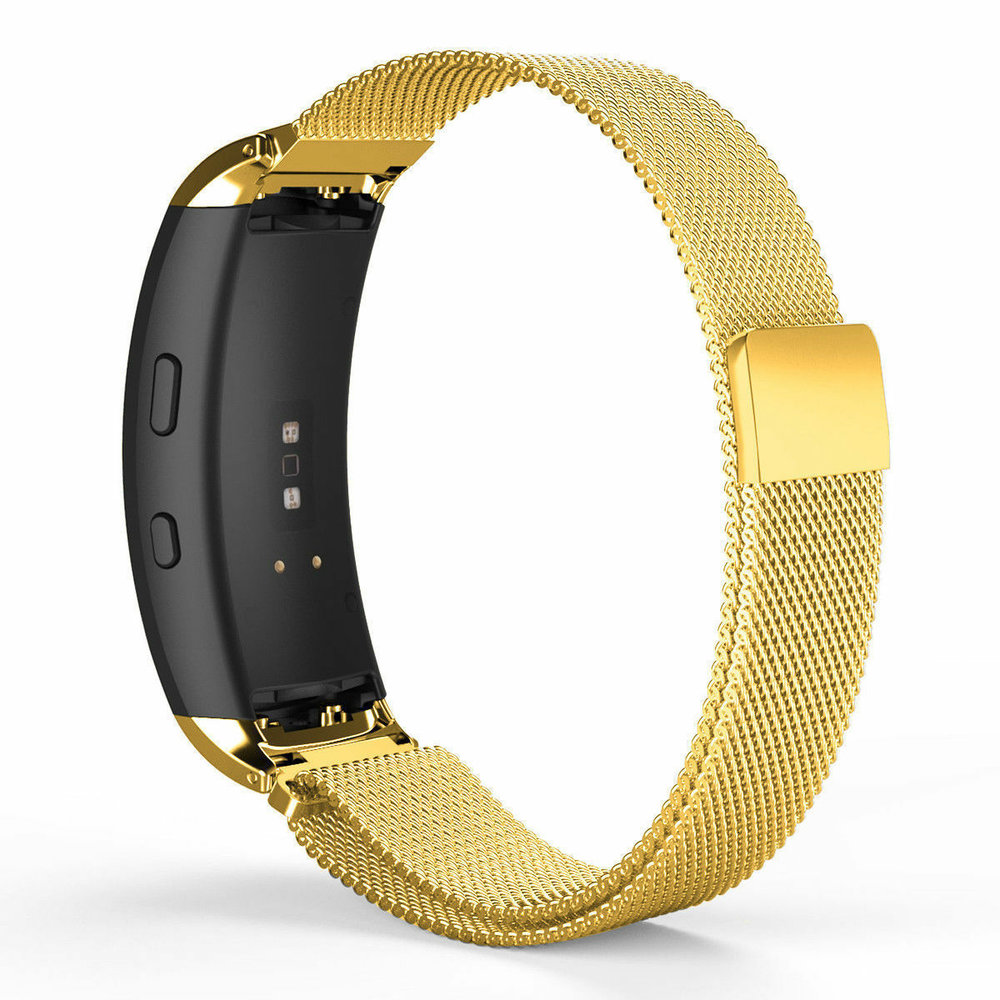 Strap-it Strap-it Correa milanese Samsung Gear Fit 2 (Pro) (oro) Strap-it Strap-it Correa milanese Samsung Gear Fit 2 (Pro) (oro)