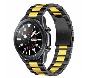 Strap-it Correa acero Samsung Galaxy Watch 3 45mm (negro/oro) Strap-it Correa acero Samsung Galaxy Watch 3 45mm (negro/oro)