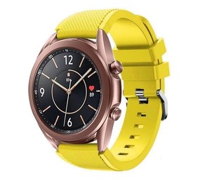 Strap-it Correa silicona Samsung Galaxy Watch 3 41mm (amarillo)