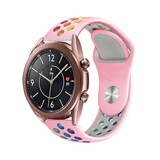 Strap-it Correa deportiva Samsung Galaxy Watch 3 41mm (rosa/arcoíris) Strap-it Correa deportiva Samsung Galaxy Watch 3 41mm (rosa/arcoíris)
