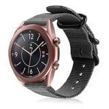 Strap-it Correa nylon con hebilla Samsung Galaxy Watch 3 41mm (negro) Strap-it Correa nylon con hebilla Samsung Galaxy Watch 3 41mm (negro)