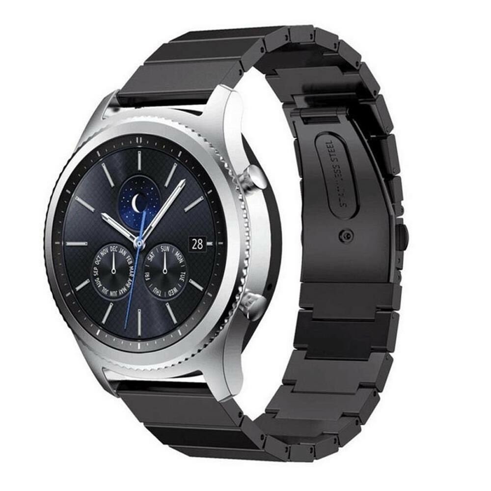 Strap-it Strap-it Correa metálica Samsung Gear S3 (negra) Strap-it Strap-it Correa metálica Samsung Gear S3 (negra)
