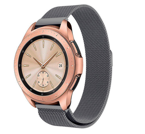 Strap-it Strap-it Correa milanese Samsung Galaxy Watch 42mm (gris espacial) Strap-it Strap-it Correa milanese Samsung Galaxy Watch 42mm (gris espacial)
