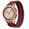 Strap-it Strap-it Correa milanese Samsung Galaxy Watch 42mm (negro/rojo) Strap-it Strap-it Correa milanese Samsung Galaxy Watch 42mm (negro/rojo)