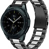 Strap-it Strap-it Correa acero Samsung Galaxy Watch 42mm (negro/plata) Strap-it Strap-it Correa acero Samsung Galaxy Watch 42mm (negro/plata)