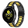 Strap-it Strap-it Correa acero Samsung Galaxy Watch Active (negro/oro) Strap-it Strap-it Correa acero Samsung Galaxy Watch Active (negro/oro)