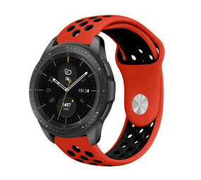 Strap-it Correa deportiva Samsung Galaxy Watch 42mm (roja/negra) Strap-it Correa deportiva Samsung Galaxy Watch 42mm (roja/negra)