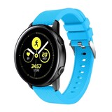 Strap-it Correa silicona Samsung Galaxy Watch Active (azul claro)