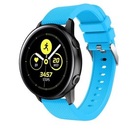Strap-it Correa silicona Samsung Galaxy Watch Active (azul claro)