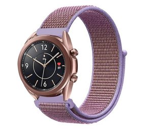 Strap-it Correa nylon Samsung Galaxy Watch 3 41mm (lila) Strap-it Correa nylon Samsung Galaxy Watch 3 41mm (lila)