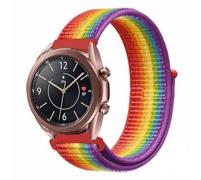 Strap-it Correa nylon Samsung Galaxy Watch 3 41mm (arcoíris) Strap-it Correa nylon Samsung Galaxy Watch 3 41mm (arcoíris)