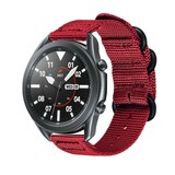 Strap-it Correa nylon con hebilla Samsung Galaxy Watch 3 45mm (rojo) Strap-it Correa nylon con hebilla Samsung Galaxy Watch 3 45mm (rojo)