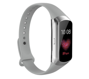 Strap-it Correa silicona Samsung Galaxy Fit (gris)