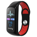 Strap-it Correa deportiva Samsung Galaxy Fit (negra/roja) Strap-it Correa deportiva Samsung Galaxy Fit (negra/roja)