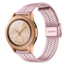 Strap-it Strap-it Correa acero inoxidable Samsung Galaxy Watch 42mm (rosa)