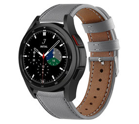 Correa de cuero para Samsung Galaxy Watch 4, correa clásica de