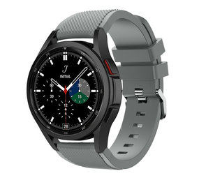 Strap-it Correa silicona Samsung Galaxy Watch 4 Classic 42mm (gris)