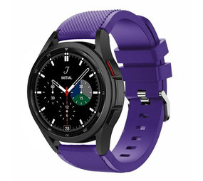 Strap-it Correa silicona Samsung Galaxy Watch 4 Classic 42mm (púrpura)