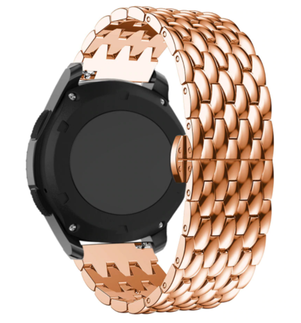 Strap-it Strap-it Correa acero dragón Samsung Galaxy Watch 4 Classic 42mm (oro rosa) Strap-it Strap-it Correa acero dragón Samsung Galaxy Watch 4 Classic 42mm (oro rosa)