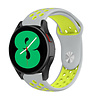 Strap-it Strap-it Correa deportiva Samsung Galaxy Watch 4 40 mm (gris/amarillo) Strap-it Strap-it Correa deportiva Samsung Galaxy Watch 4 40 mm (gris/amarillo)