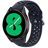 Strap-it Strap-it Correa silicona con agujeros Samsung Galaxy Watch 4 40mm (azul oscuro) Strap-it Strap-it Correa silicona con agujeros Samsung Galaxy Watch 4 40mm (azul oscuro)