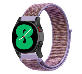 Strap-it Correa nylon Samsung Galaxy watch 4 40mm (lila) Strap-it Correa nylon Samsung Galaxy watch 4 40mm (lila)
