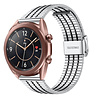 Strap-it Strap-it Correa acero inoxidable Samsung Galaxy Watch 3 41mm (plata/negro) Strap-it Strap-it Correa acero inoxidable Samsung Galaxy Watch 3 41mm (plata/negro)
