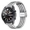 Strap-it Strap-it Correa acero inoxidable Samsung Galaxy Watch 3 45mm (plata/negro) Strap-it Strap-it Correa acero inoxidable Samsung Galaxy Watch 3 45mm (plata/negro)