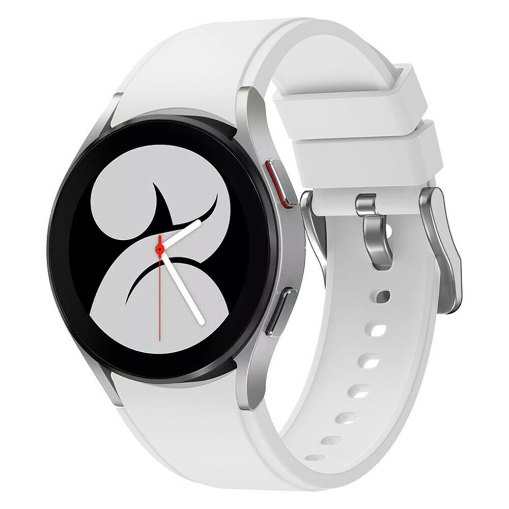 Strap-it Strap-it Correa Samsung Galaxy Watch 4 40mm silicona (blanca) Strap-it Strap-it Correa Samsung Galaxy Watch 4 40mm silicona (blanca)