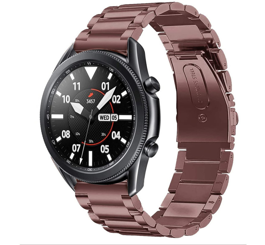 Strap-it Strap-it Correa acero Samsung Galaxy Watch 3 45mm (bronce) Strap-it Strap-it Correa acero Samsung Galaxy Watch 3 45mm (bronce)