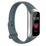 Strap-it Correa silicona Samsung Galaxy Fit (azul gris)