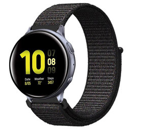 Strap-it Correa nylon Samsung Galaxy Watch Active (negra) Strap-it Correa nylon Samsung Galaxy Watch Active (negra)