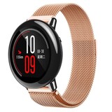 Strap-it Correa milanese Xiaomi Amazfit Pace (oro rosa) Strap-it Correa milanese Xiaomi Amazfit Pace (oro rosa)