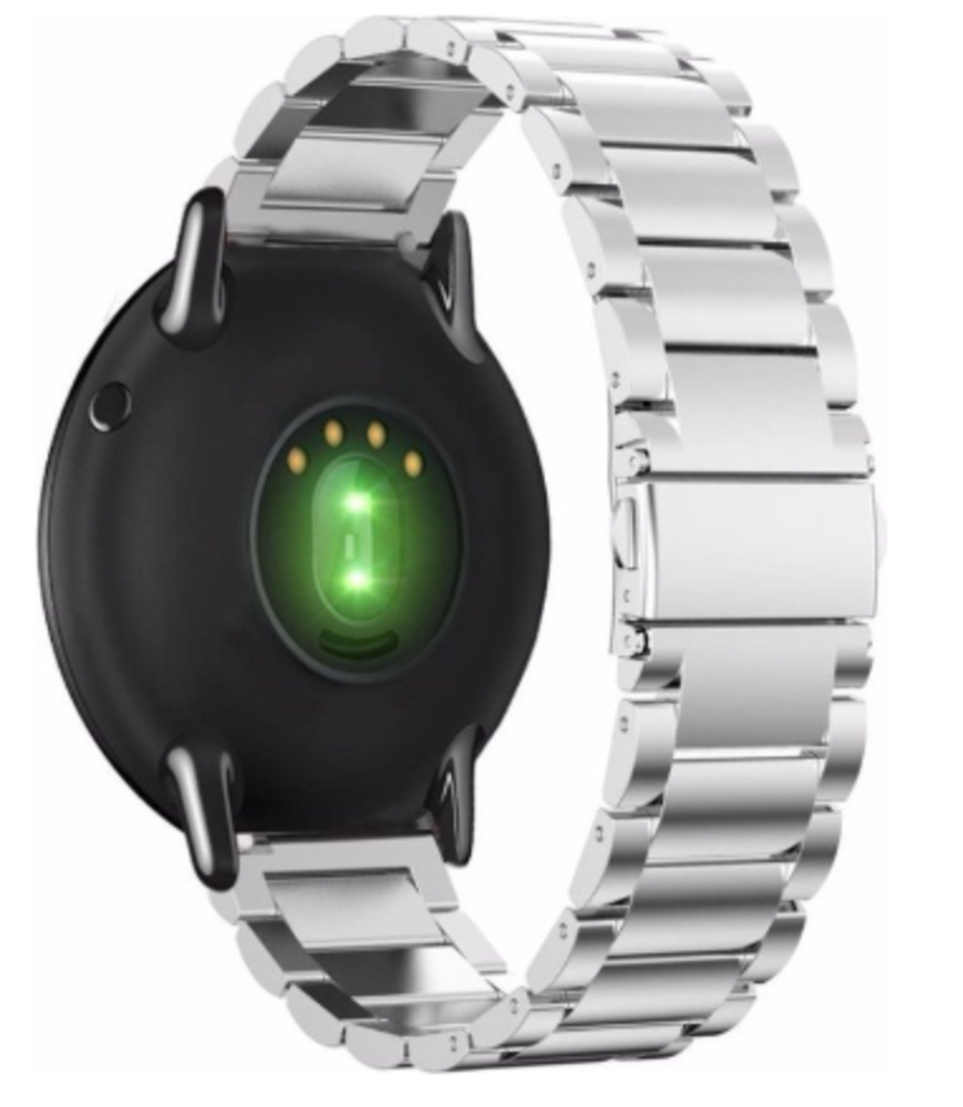 Strap-it Strap-it Correa acero Xiaomi Amazfit Pace (plateada) Strap-it Strap-it Correa acero Xiaomi Amazfit Pace (plateada)
