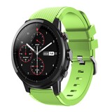 Strap-it Correa silicona Xiaomi Amazfit Stratos (verde claro)