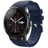 Strap-it Correa silicona Xiaomi Amazfit Stratos (azul oscuro)