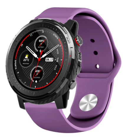 Strap-it Strap-it Correa sport Xiaomi Amazfit Stratos (morado) Strap-it Strap-it Correa sport Xiaomi Amazfit Stratos (morado)