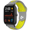 Strap-it Strap-it Correa sport Xiaomi Amazfit GTS (gris/amarillo) Strap-it Strap-it Correa sport Xiaomi Amazfit GTS (gris/amarillo)