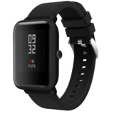 Strap-it Correa silicona Xiaomi Amazfit Bip (negra)