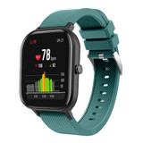 Strap-it Correa silicona Xiaomi Amazfit GTS (verde pino)