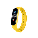 Strap-it Correa silicona Xiaomi Mi Band 5 (amarillo)