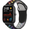 Strap-it Strap-it Correa sport Xiaomi Amazfit GTS (negra/arcoíris) Strap-it Strap-it Correa sport Xiaomi Amazfit GTS (negra/arcoíris)