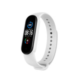 Strap-it Correa silicona Xiaomi Mi Band 6 (blanco)