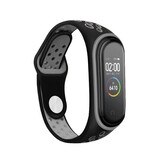 Strap-it Correa deportiva Xiaomi Mi Band 6 (negra/gris) Strap-it Correa deportiva Xiaomi Mi Band 6 (negra/gris)