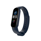 Strap-it Correa silicona Xiaomi Mi Band 6 (azul oscuro)